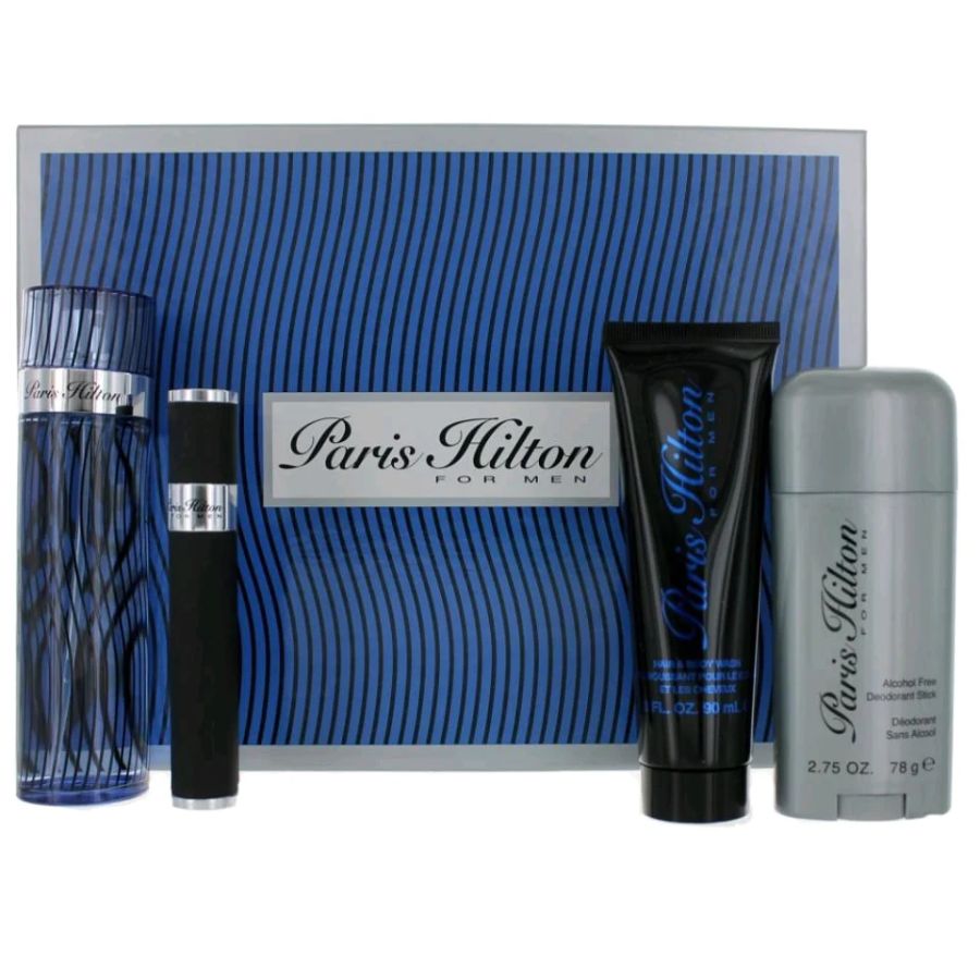 Paris Hilton by Paris Hilton for Men 3.4 oz EDT Gift Set - Perfumes Los Angeles