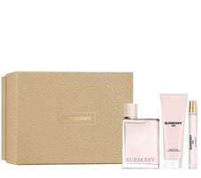 Her by Burberry for Women 3.4 oz EDP 3pc Gift Set