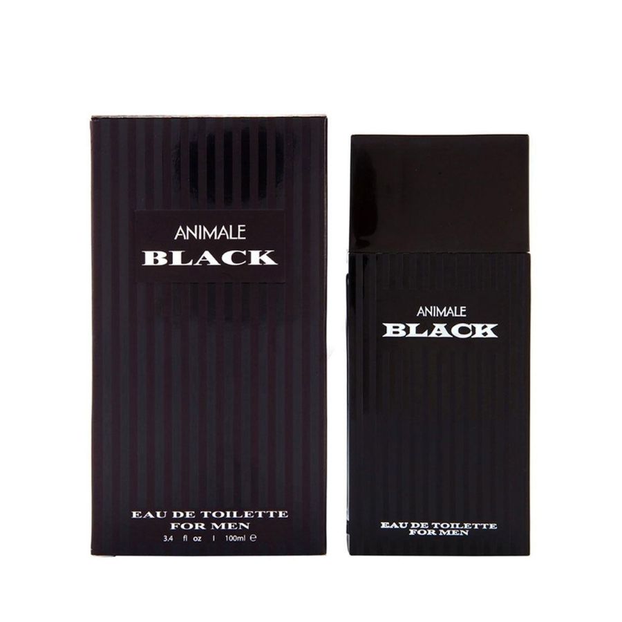 Animale Black by Animale for Men 3.4 oz EDT Spray - PLA