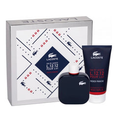 French Panache de Lacoste para hombre, 3.4 oz EDT, set de regalo de 2 piezas