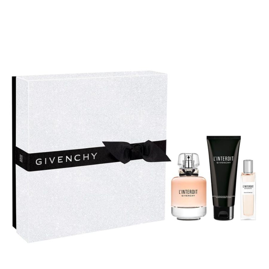 L'Interdit by Givenchy for Women 2.6 oz EDP 3pc Gift Set - PLA