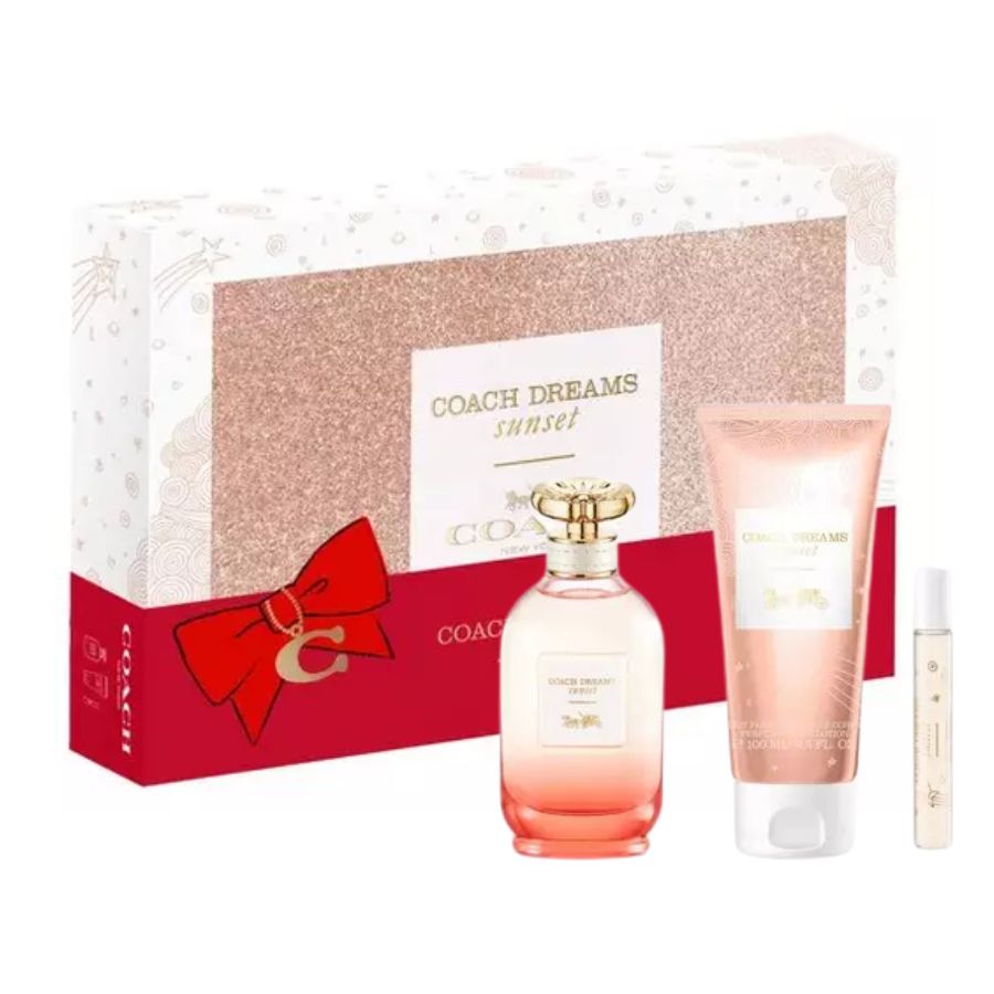 Coach Dreams Sunset by Coach for Women 3.0 OZ EDP 3pc Gift Set - PLA