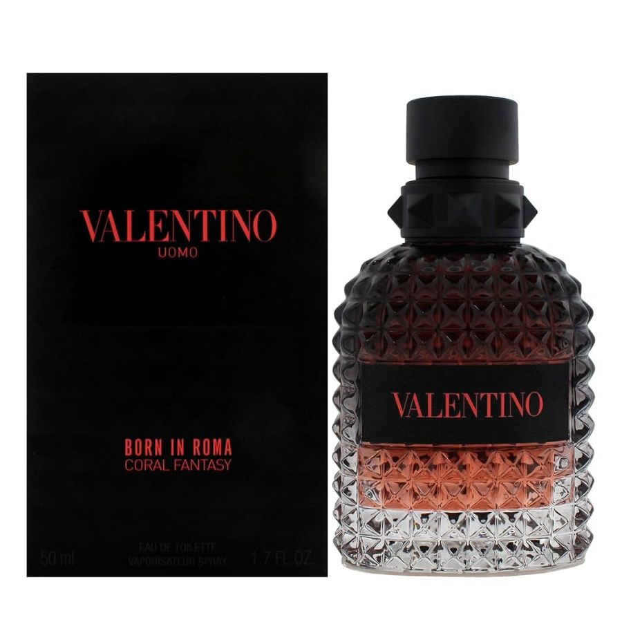 Born In Roma Coral Fantasy by Valentino for Men 1.7 oz EDT Spray - PLA