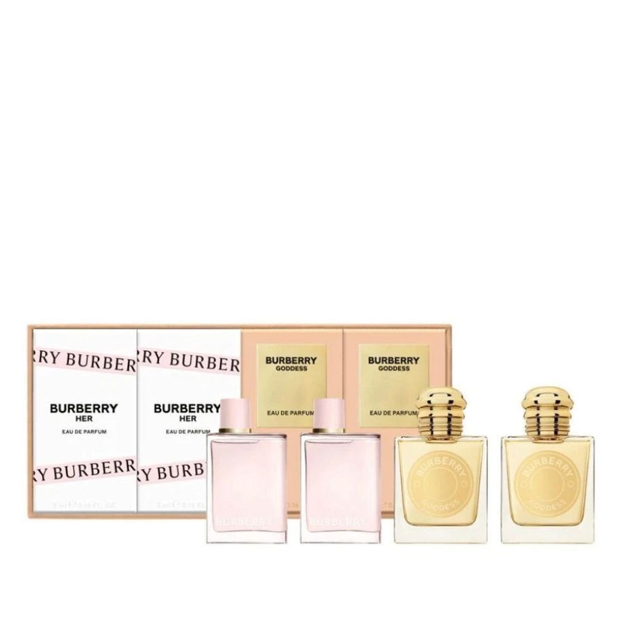 Burberry Mini Collection by Burberry for Women EDP 4pc Gift Set - PLA
