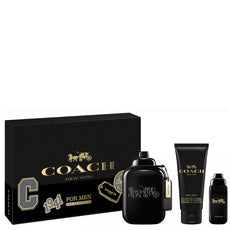 Coach by Coach for Men 3.4 oz EDP 3PC Gift Set