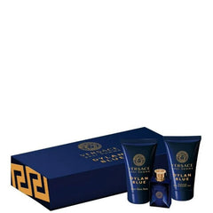 Dylan Blue de Versace para hombre, 5 ml EDT, miniset de 3 piezas
