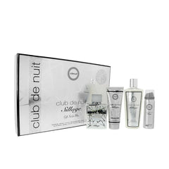 Club De Nuit Sillage de Armaf para hombre, 3.6 oz, EDP, set de regalo de 4 piezas