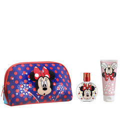 Minnie Mouse de Disney para niñas, 1.7 oz EDT, set de regalo de 3 piezas