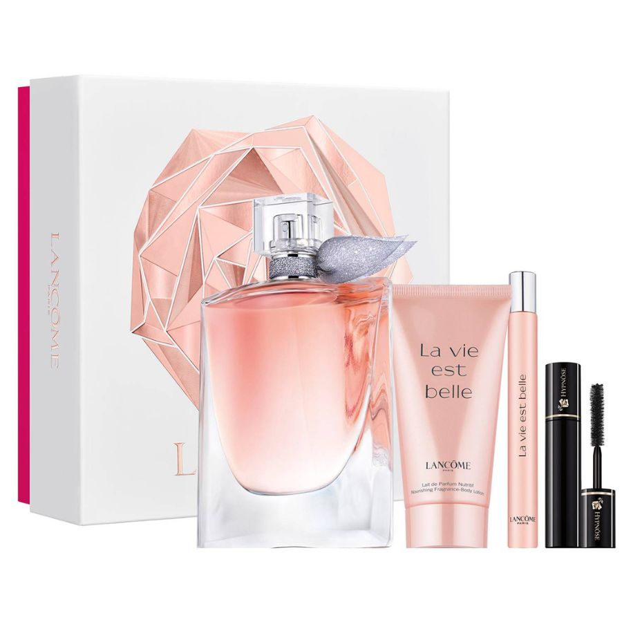 La Vie Est Belle by Lancome for Women 3.4 oz EDP 4pc Gift Set - PLA