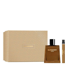 Burberry Hero de Burberry para hombre, 3.4 oz EDP, set de regalo de 2 piezas