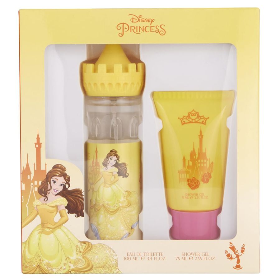 Princess Belle by Disney for Girls 3.4 oz EDT 2pc Gift Set - PLA