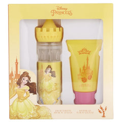 Princesa Bella de Disney para niñas, 3.4 oz EDT, set de regalo de 2 piezas