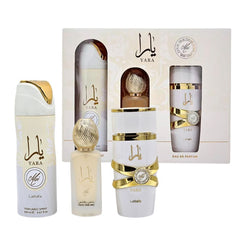 Yara Moi by Lattafa for Women 3.4 oz EDP 3pc Gift Set