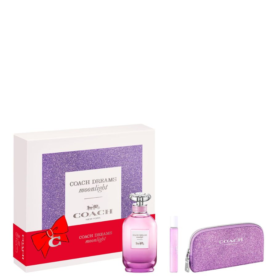Coach Dreams Moonlight by Coach for Women 3.0 oz EDP 3pc Gift Set - PLA
