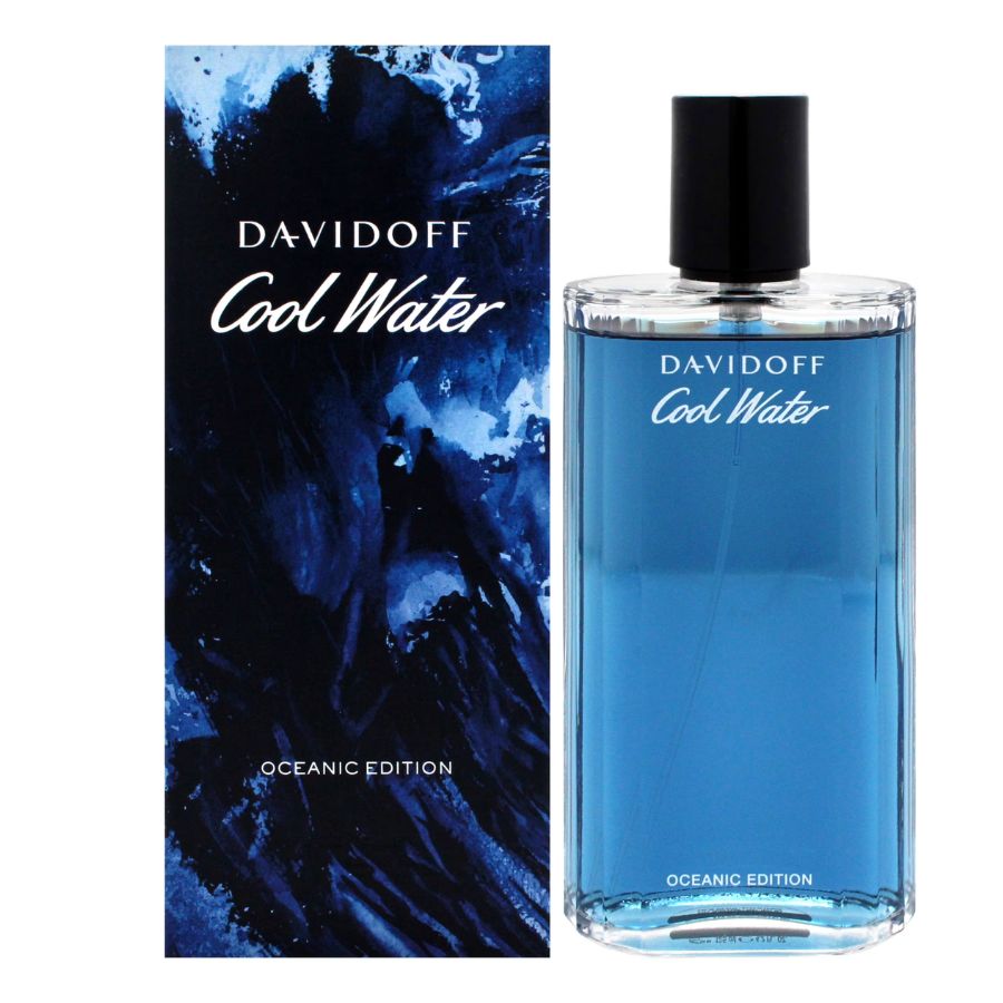 Cool Water Oceanic Edition by Davidoff for Men 4.2 oz EDT Spray - PLA
