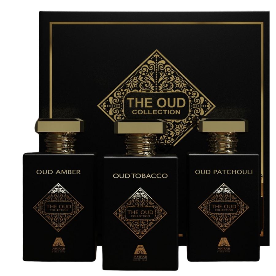 Oud Collection by Anfar for Unisex 1.7 oz EDP 3pc Gift Set - PLA