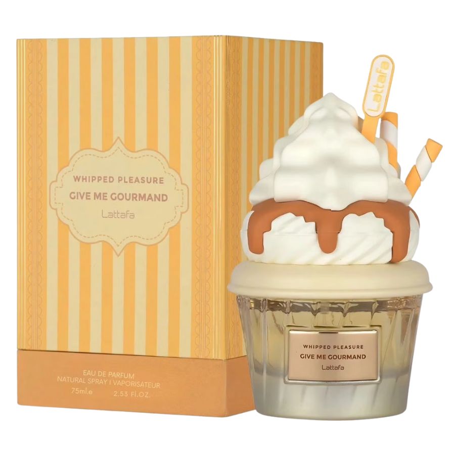 Whipped Pleasure by Lattafa unisex perfume, 2.5 oz whipped-cream cap