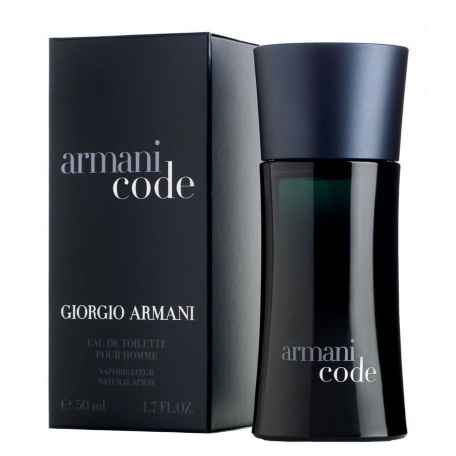 Armani Code Parfum men’s 1.7 oz spray, black refillable bottle with magnetic cap