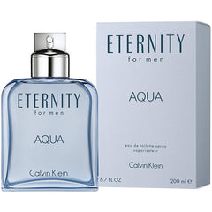 Eternity Aqua by Calvin Klein for Men 6.8 oz EDT Spray