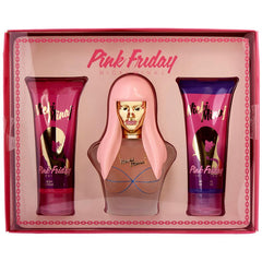 Pink Friday by Nicki Minaj for Women 3.4 oz EDP 3pc Gift Set