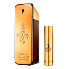 1 Million de Paco Rabanne para hombres, 3,4 oz EDT, juego de regalo de 2 piezas