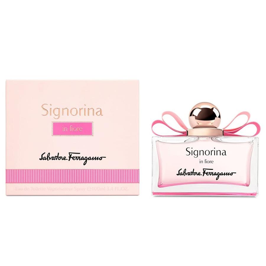 Foto de Signorina In Fiore de Salvatore Ferragamo para mujer en spray EDT de 3,4 oz