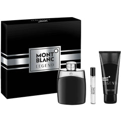 Set de regalo de 3 piezas Legend By Mont Blanc para hombre 3.4 EDT