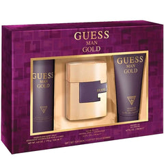 Guess Gold by Guess for Men 2.5 oz EDT 3PC Gift Set