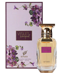 Violet Bouquet de Afnan para mujer, 3.4 oz EDP Spray