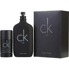 CK Be de Calvin Klein para unisex, 6.7 oz EDT, set de regalo de 2 piezas
