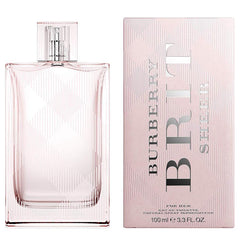 Burberry Brit Sheer by Burberry for Women 3.4 oz EDT Spray