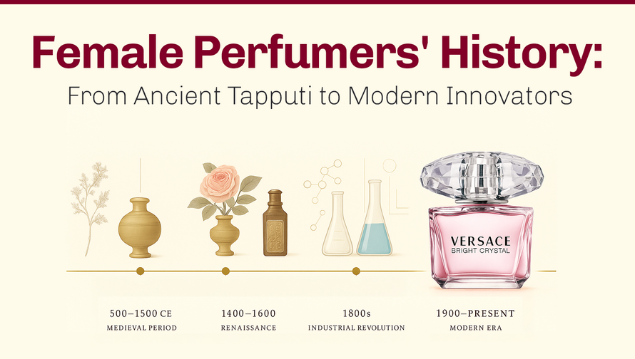 Female Perfumers' History: From Ancient Tapputi to Modern Innovators