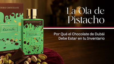 La Ola del Pistacho: Por Qué el Perfume de Chocolate de Dubái Merece un Lugar en Tu Estante