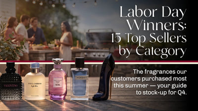 Labor Day 2026: The 15 Fragrances Our Customers Bought Most This Summer (And What They Signal for Your Q4)