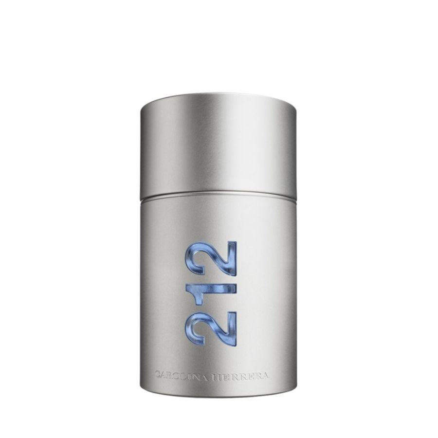 212 by Carolina Herrera men’s tester 1.7 oz EDT silver bottle