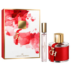 Ch by Carolina Herrera for Women 3.4 oz EDT 2pc Gift Set (Roll On)