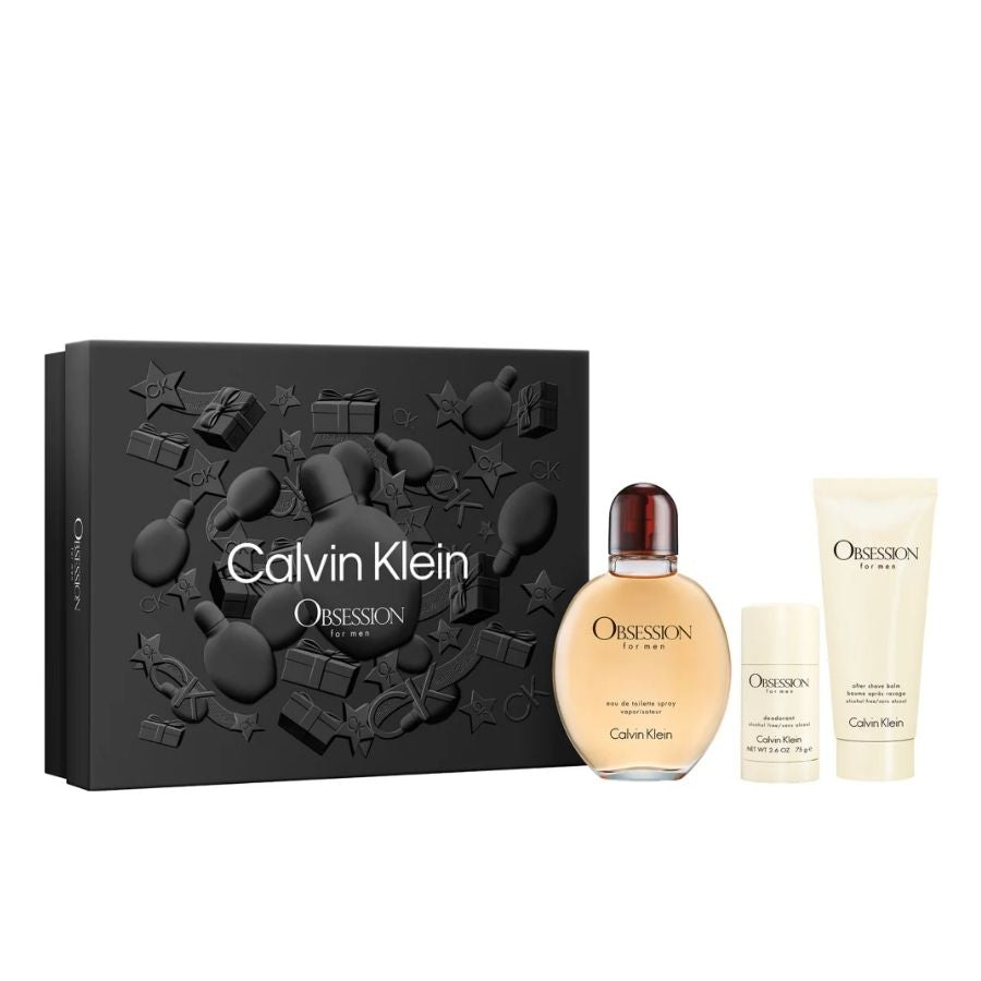 Obsession by Calvin Klein EDT 3 PC gift set 4.0 oz