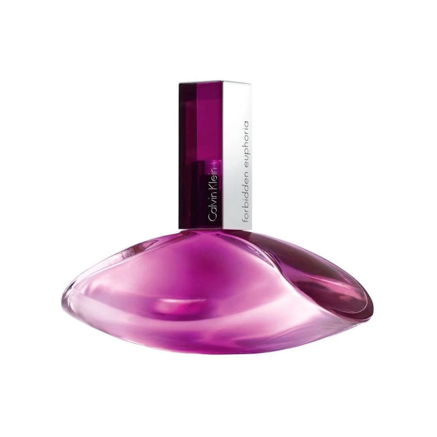 Forbidden Euphoria by Calvin Klein women's EDP tester, purple 3.4 oz bottle