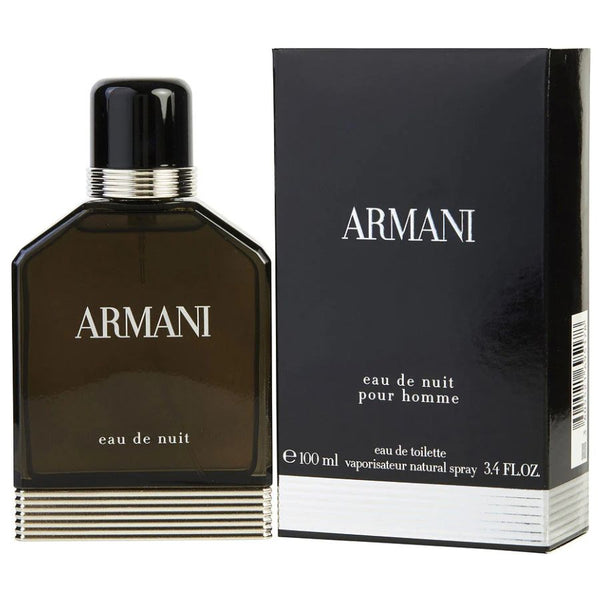 Armani Eau de Nuit by Giorgio Armani for Men 3.4 oz EDT Spray - Perfumes Los Angeles