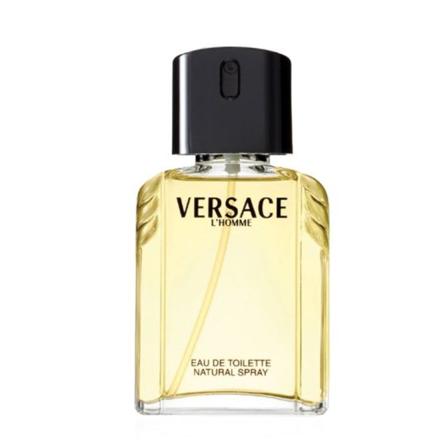 Versace L'Homme, spray probador EDT de 3,4 oz para hombre, botella rectangular
