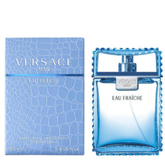 Versace Man Eau Fraiche de Versace para hombres DEO en aerosol de 3.4 oz