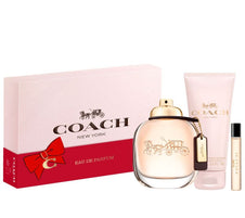 Coach New York by Coach for Women 3.4 oz EDP 3pc Gift Set