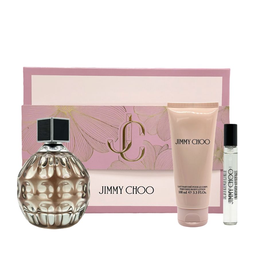Jimmy Choo by Jimmy Choo 3.4 oz EDP 3-piece women’s gift set