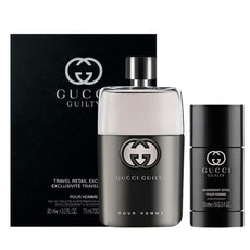 Gucci Guilty Pour Homme by Gucci for Men 3.0 oz EDT 2 PC Gift Set