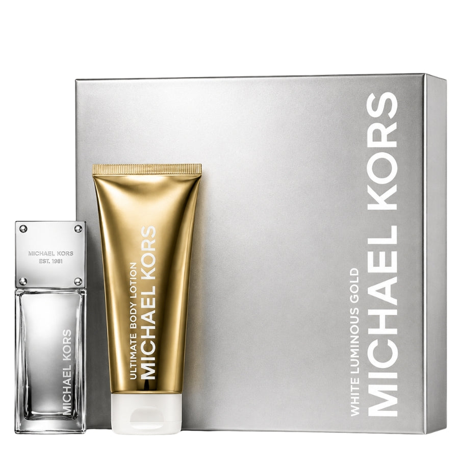 White Luminous Gold Michael Kors EDP 1.7 oz gift set