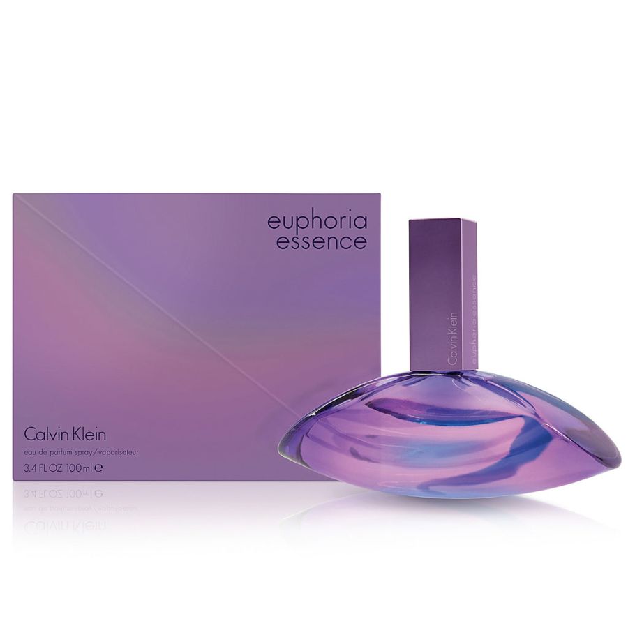 Calvin Klein Euphoria Essence EDP 3.4 oz iridescent purple bottle