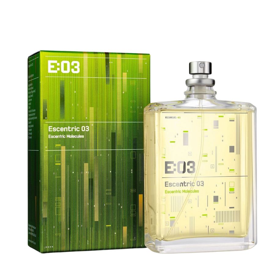 Escentric 03 EDT 3.4 oz minimalist unisex bottle