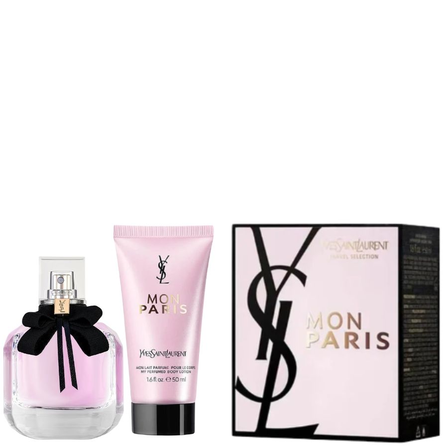 Mon Paris by YSL 1.7 oz EDP set de regalo de 2 piezas con loción