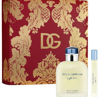 Light Blue by Dolce & Gabbana for Men 4.2 oz EDT 2pc Gift Set