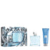 Chrome by Azzaro EDT gift set 1.7 oz with shampoo